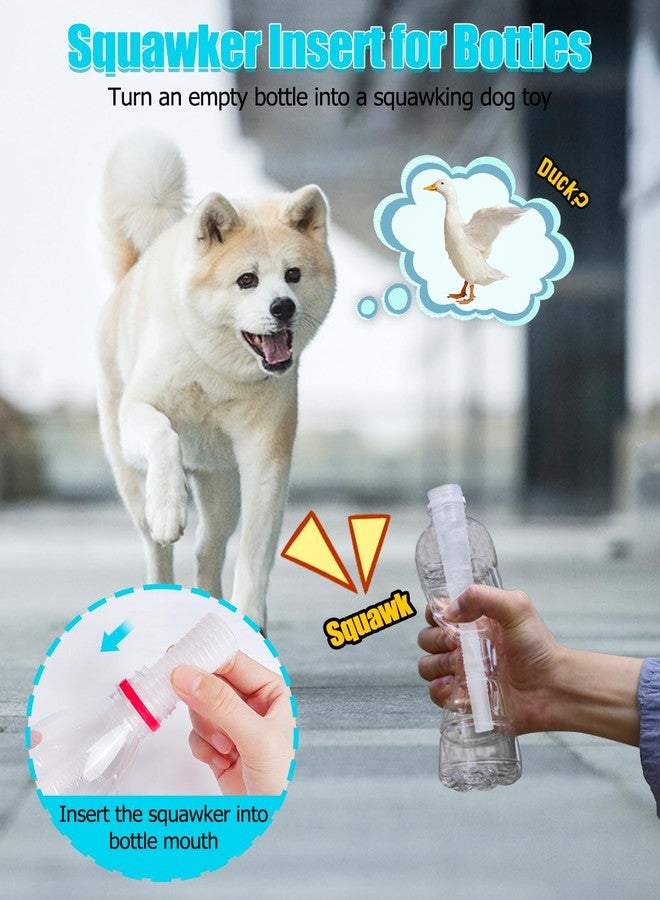 SCHITEC Squeaker for Water Bottle, [6 Pack] Squawking Tube to Turn Plastic Bottles into Squeaky Dog Toys - Image 2